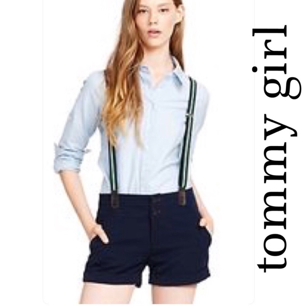[5] Tommy Girl Shorts with Suspenders